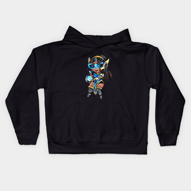 symmetra chibi Kids Hoodie by Geeky Gimmicks